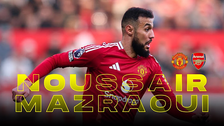 Noussair Mazraoui Brilliant Performance vs Arsenal!