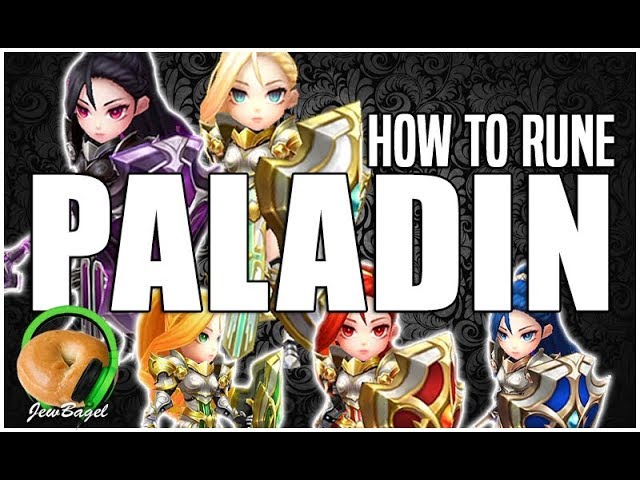 SUMMONERS WAR : How to Rune PALADINS (Ophilia, Leona, Josephine, Jeanne,  Louise) - YouTube