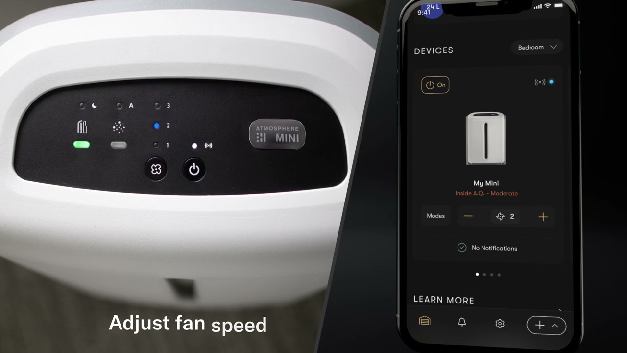Using the Amway Healthy Home App with Atmosphere Mini™ - YouTube
