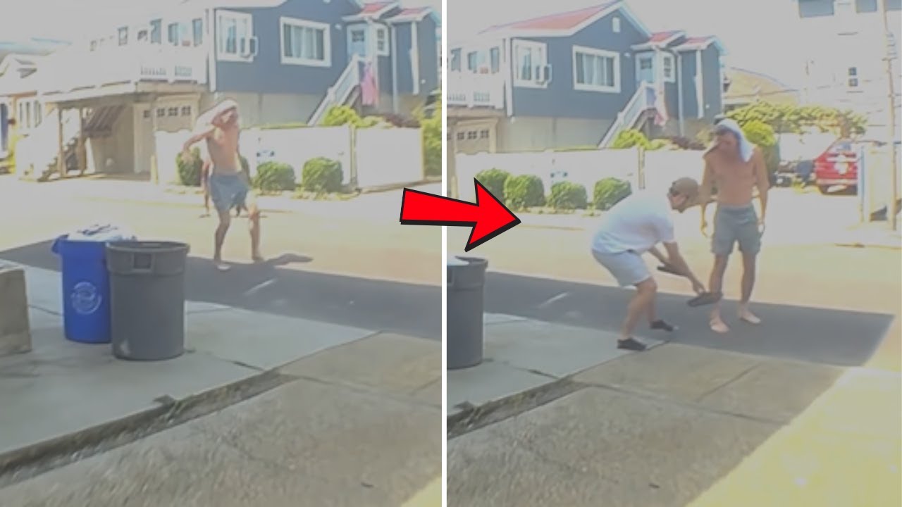 Stranger Spots Man Burning His Feet on Hot Pavement — What He Did Next Will Warm Your Heart