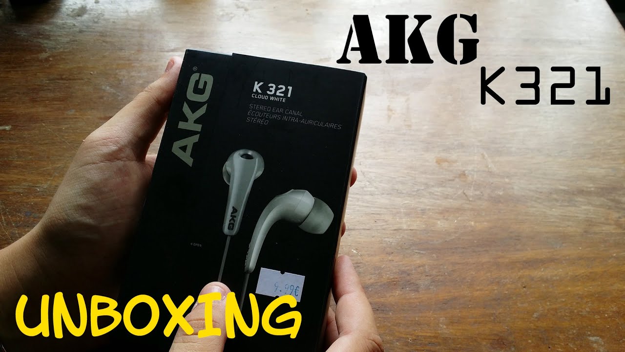 AKG K321 Unboxing (4K) - YouTube