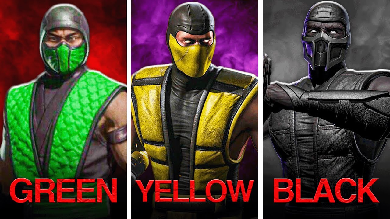 Ruby Mk EVERY Mortal Kombat Ninja Recolor Origin Explained - YouTube