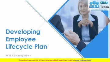 Developing Employee Lifecycle Plan PowerPoint Presentation Slides