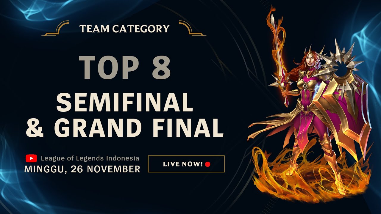 Top 8, Semifinal, Grand Final - League of Legends Summoner's Rift ...