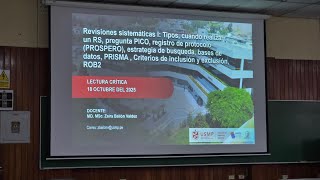 11. Revisiones Sistemáticas I. PROSPERO. Bases de datos. PRISMA | Lectura crítica