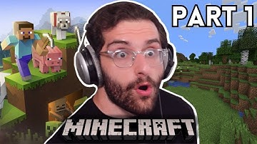 First Time Playing Minecraft Part 1