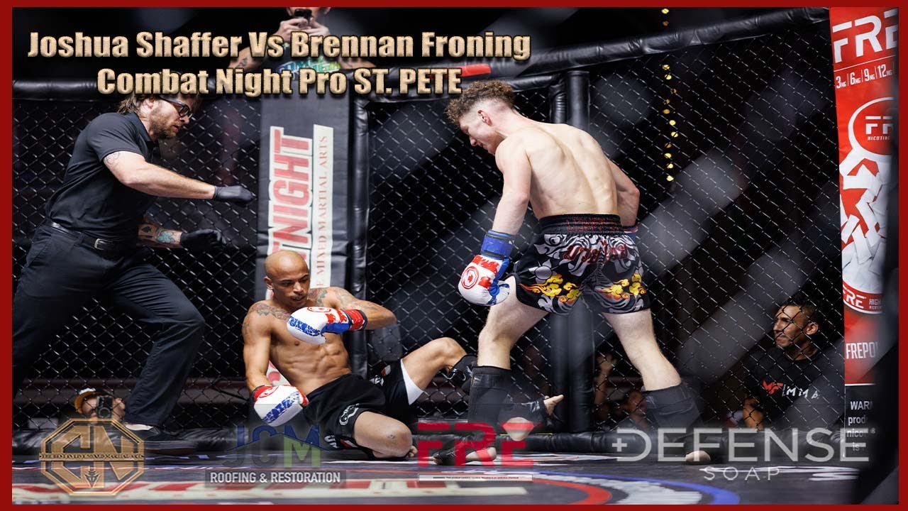 Combat Night Pro - St. Petersburg - Joshua Shaffer Vs Brennan Froning ...