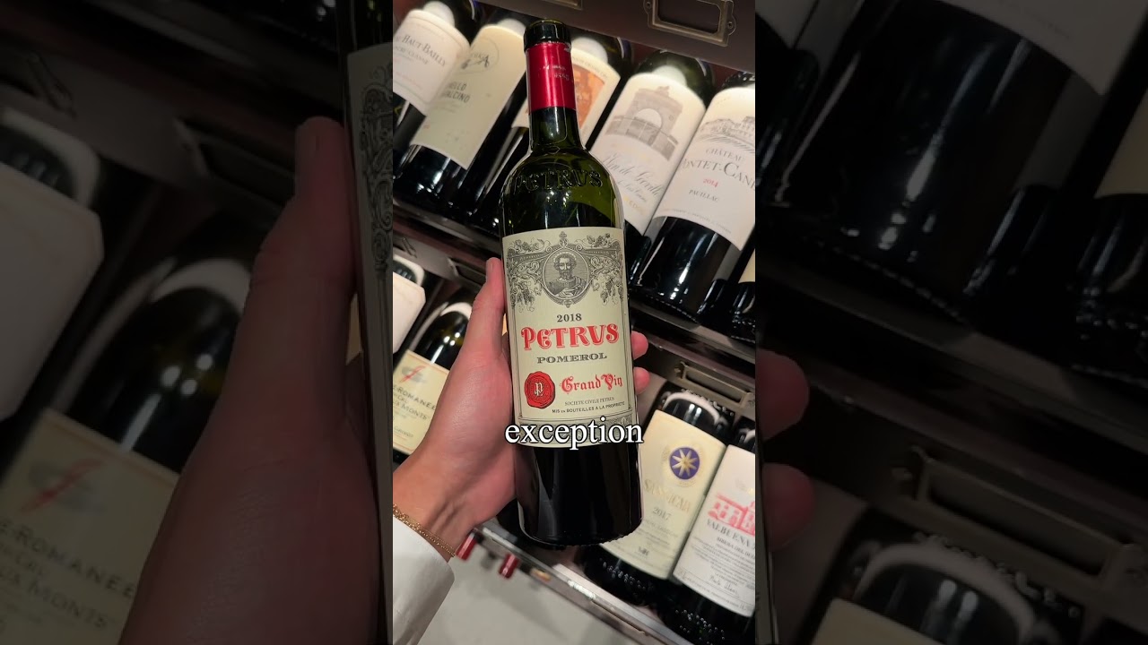 This $5992 Bottle of Petrus Wine Makes You Happy