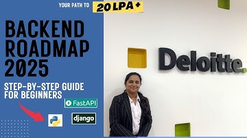Python Backend Developer Roadmap 2025 | Django and FastAPI | Complete Guide 🚀