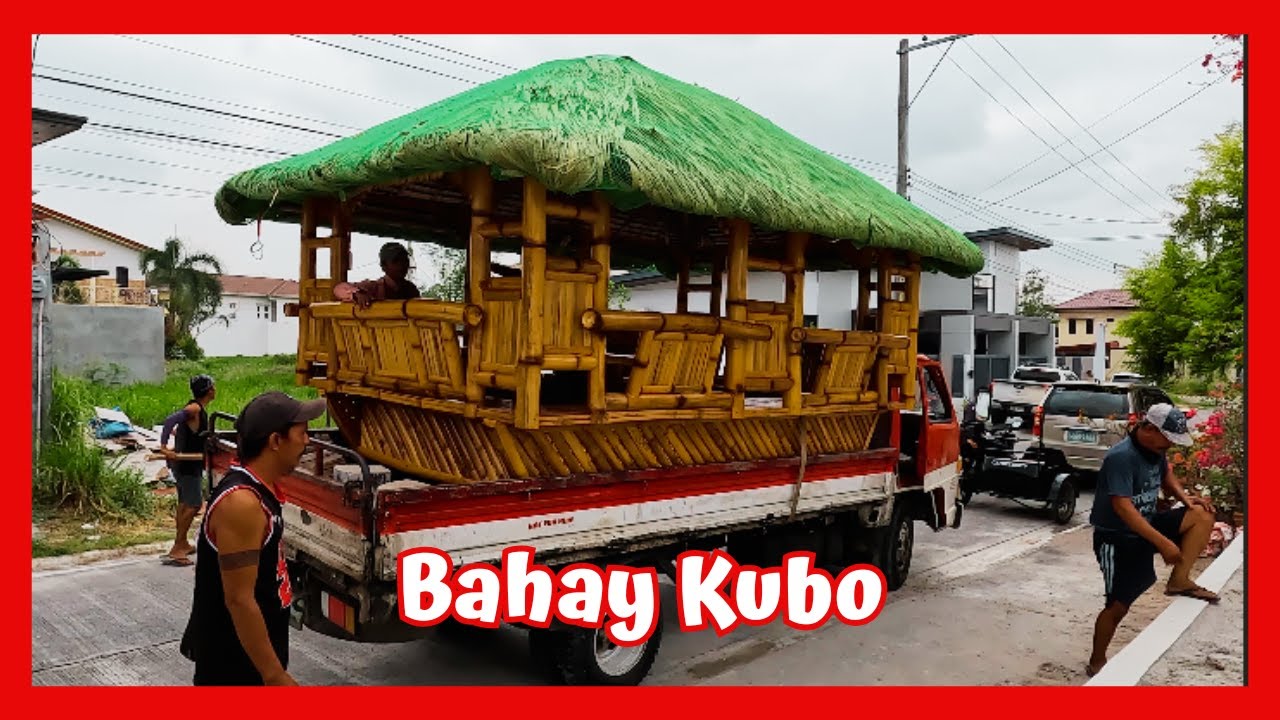 BAHAY KUBO DELIVERED. RETIRED LIFE METROGATE ANGELES, PAMPANGA, PHILIPPINES
