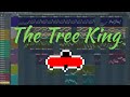 Imagine a king that lives on a tree. And you have to fight him... On a tree :D