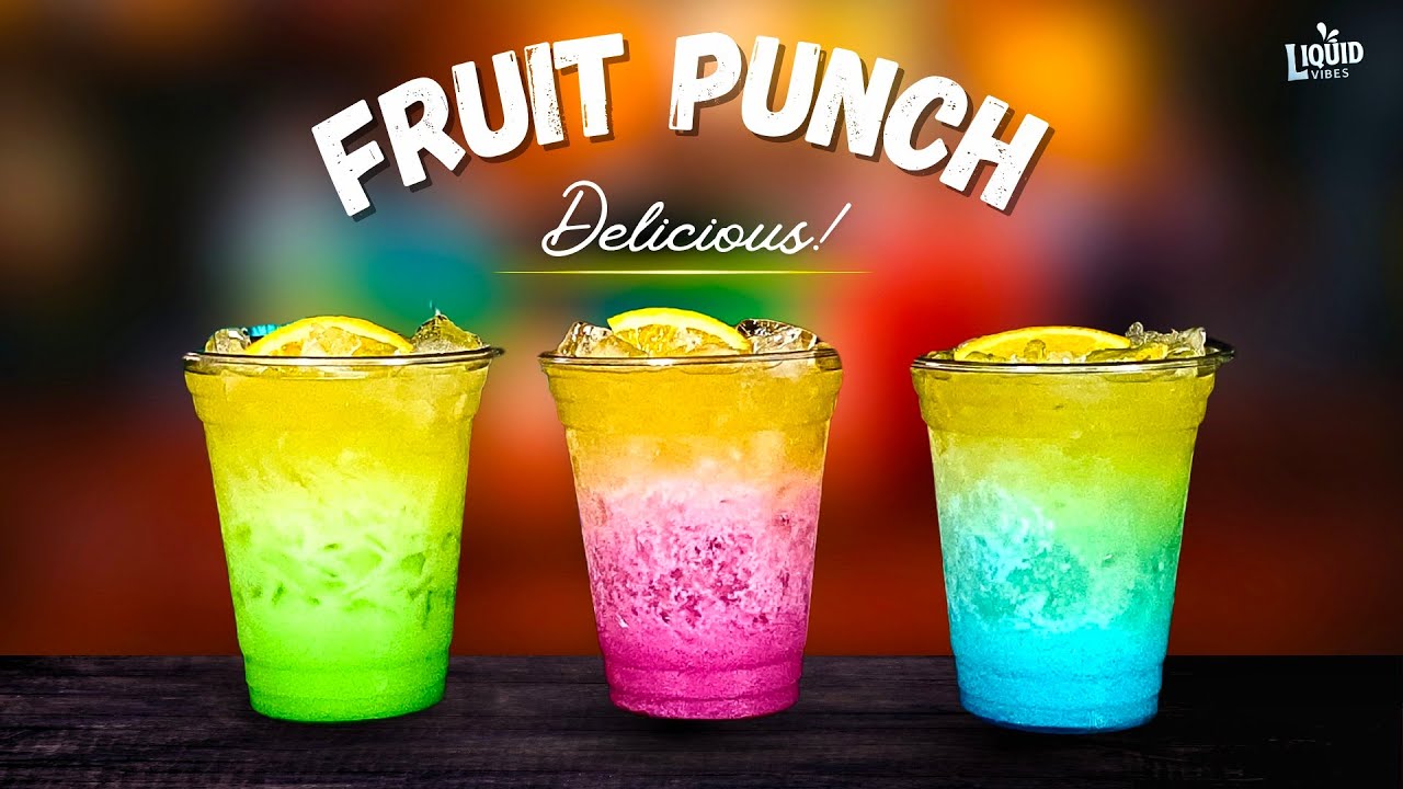 Фруктовый пунш | Простой рецепт | Как приготовить