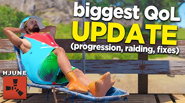 hJune reviews Rusts BIGGEST QoL UPDATE | December Patch Notes