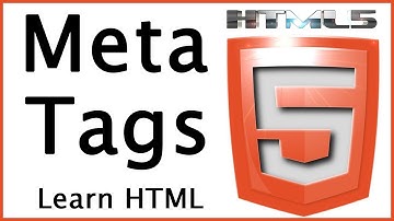 HTML Tutorial For Beginners - HTML5 Meta Tags Overview - Learn HTML5