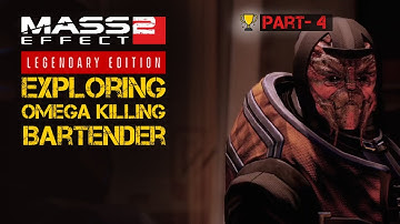 Exploring Omega Killing Bartender Mass Effect 2 Insanity Walkthrough Part 4(LEGENDARY EDITION)