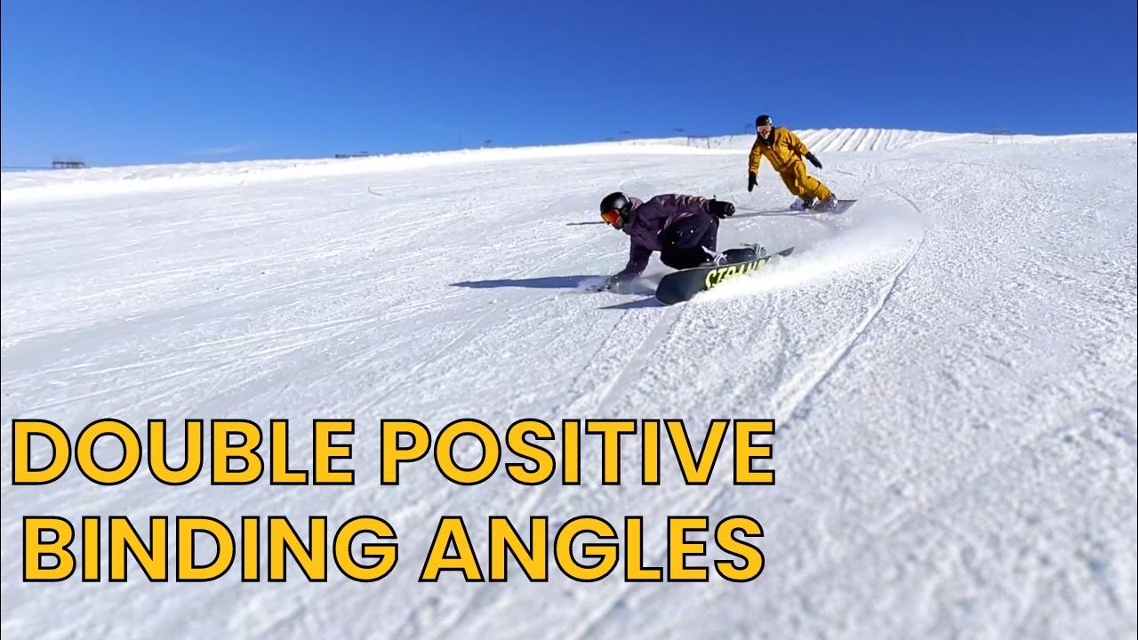 Double Positive Binding Angles GAME CHANGER? (for snowboard carving