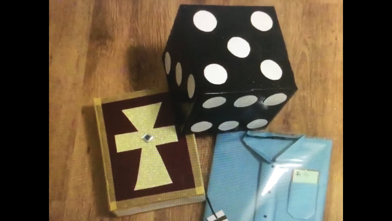 DIY: snelle Sinterklaas Surprise maken: Dobbelsteen YouTube