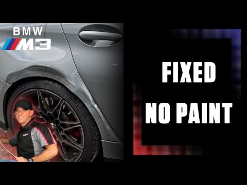 This BMW M3 Paintless Dent Repair Broke The Internet....Here's the Truth.