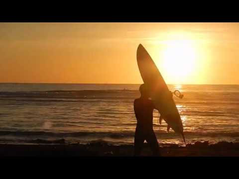 Italian Surfing Sunset