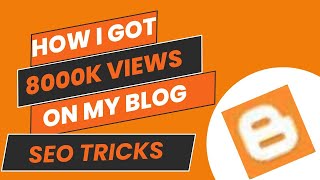 Advanced Blogger SEO Settings 2025-Get Free Unlimited Traffic This Secrete Website | SEO Tricks 2025