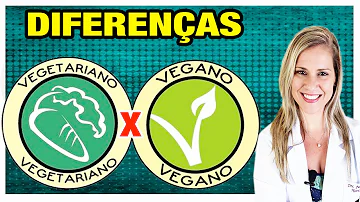 Tem diferença entre vegano é vegetariano?