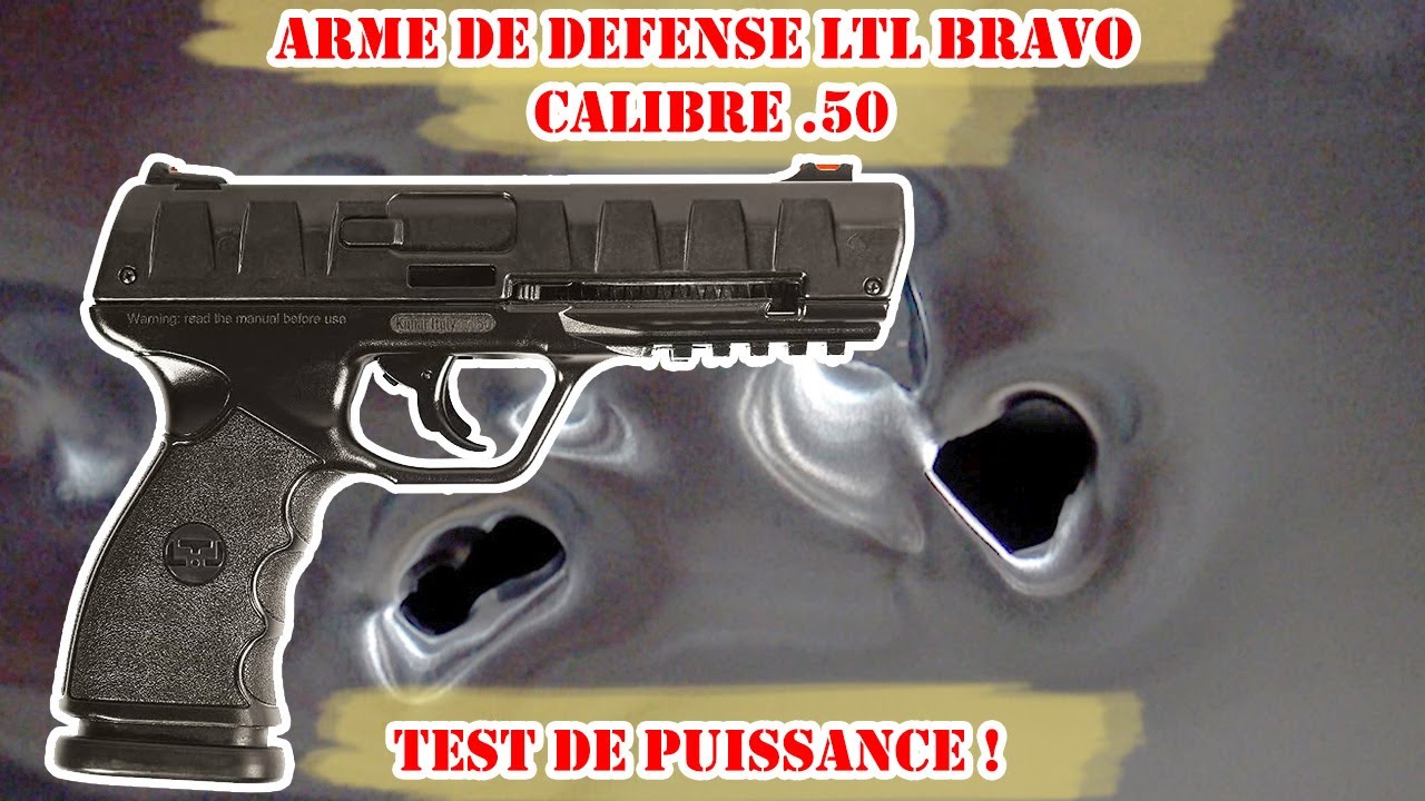 LTL Bravo plus puissant qu'un Umarex HDR 50? Arme de défense 