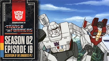 Desertion of the Dinobots, Part 1 | Transformers: Generation 1 | Season 2 | E19 | Hasbro Pulse