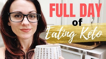 FULL DAY of EATING KETO LOW CARB | TRACKED w/ CARB MANAGER APP