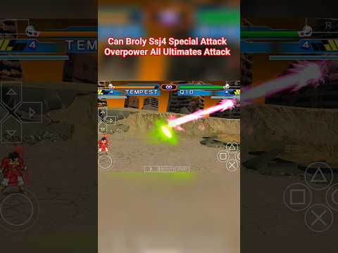 Broly Ssj4 Special Attack | DBZ Shin Budokia Mod