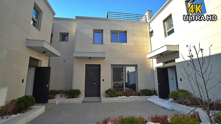자연속 내츄럴 라이프를 지향하는 종로구 부암동 신축 단독주택을 소개드립니다..! Korean detached house