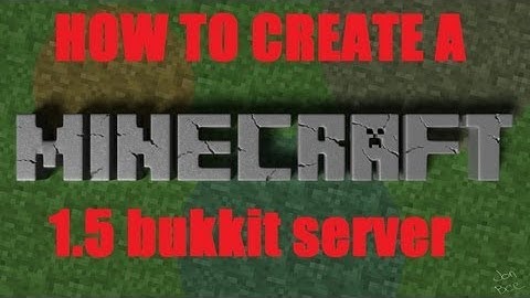 How To Create Your Own Minecraft Bukkit Server + portforwarding ( any version of mc )
