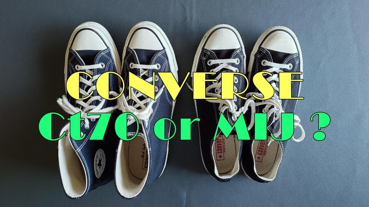CONVERSE] The CT70 is the coolest! A thorough explanation of the