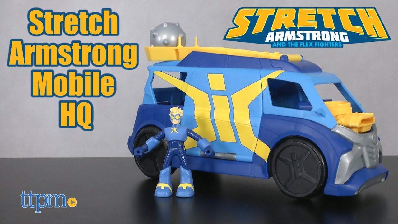 Stretch Armstrong Mobile HQ from Hasbro
