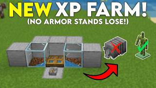 BEST NEW XP Farm for Minecraft Bedrock 26.40+!