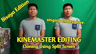 BISAYA KINEMASTER EDITING - CLONING USING SPLIT SCREEN