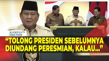 Momen Presiden Prabowo Minta Mayor Teddy Hadirkan Jokowi di Peresmian Bank Emas RI