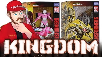 Transformers Generations Kingdom Arcee & Ractonite | TF-Talk #358