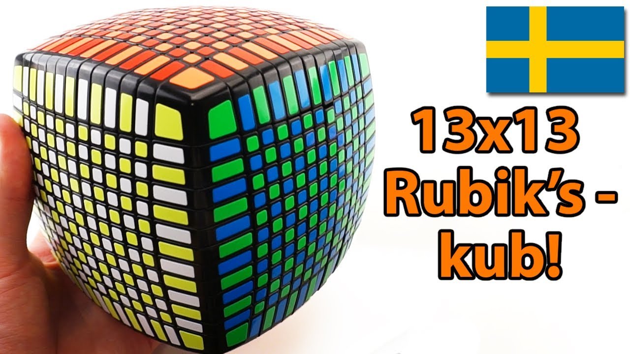 Unboxing Av En 13x13 Rubiks Kub Moyu 13x13 Youtube