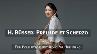 H. Büsser: Prelude et Scherzo for Flute and Piano, Op. 35