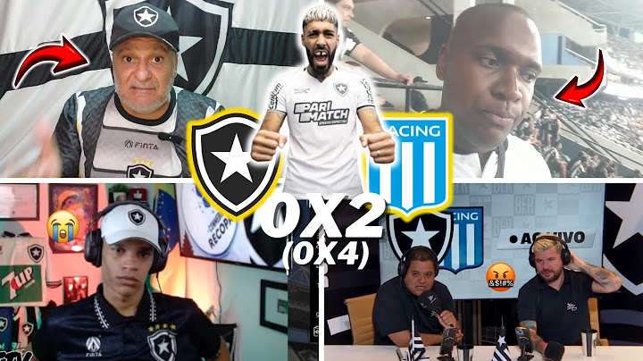 REAÇÕES BOTAFOGUENSES E TRISTEZA TOTAL- BOTAFOGO 0X2 RACING- RECOPA SULAMERICANA 2025- VAMOS RIR KKK