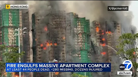 Hong Kong apartment fire update: 40 killed, 3 arrested
