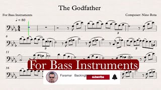 The Godfather - Play along for Bass