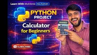 Build Your First Python Project 😱 | Calculator in Python 🔥 Part 5 (Full Course 2026)