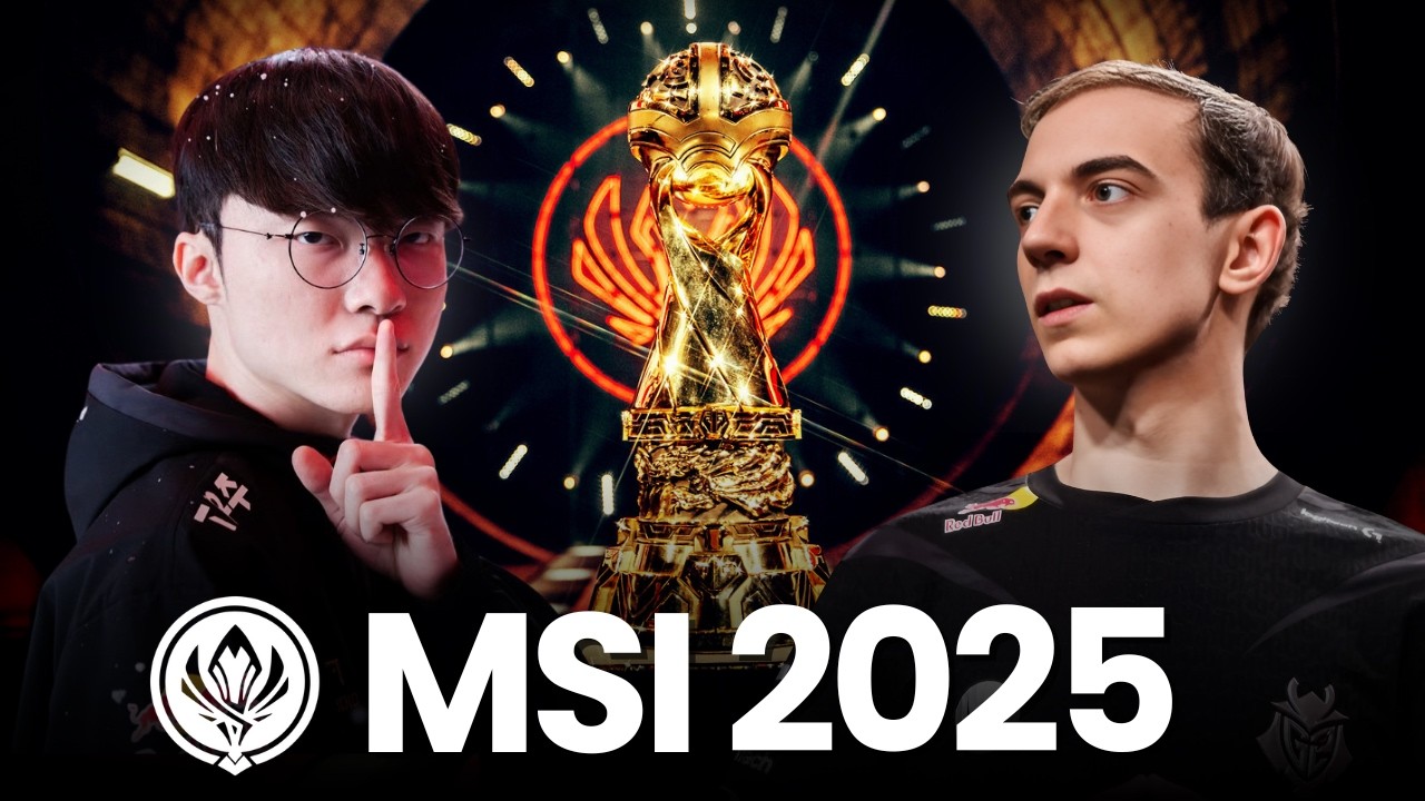 Horaires, Format et Favoris : Tout savoir sur le MSI 2025 🏆