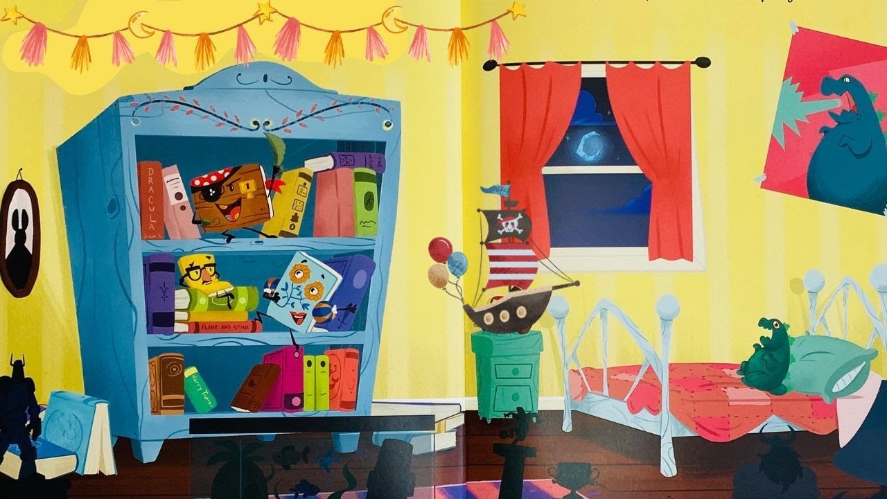 BATTLE OF THE BOOKS 📚⚔️🛡Story Read Aloud with Puppets