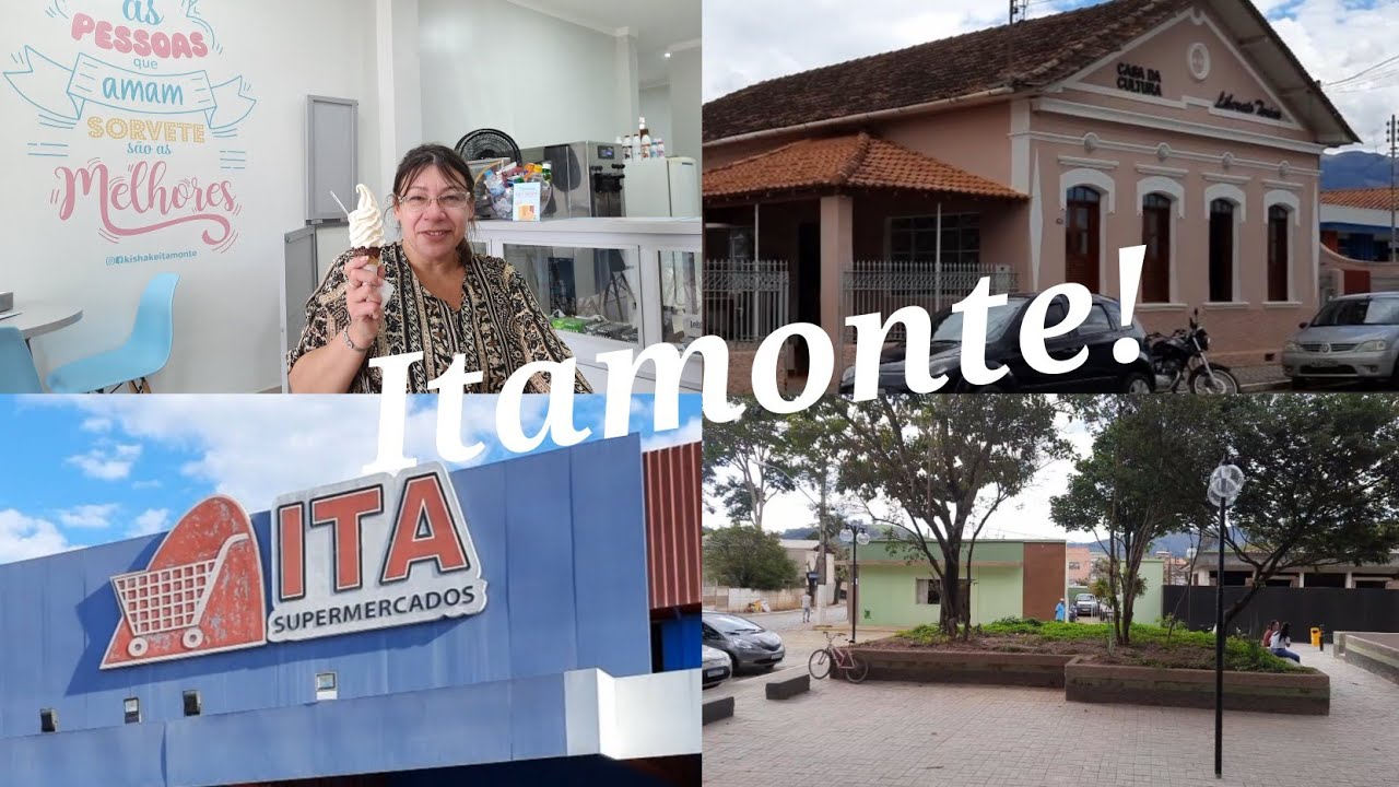 ITAMONTE, MG. Mostrei alguns lugares pela Cidade.😊