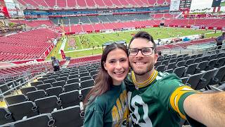 Her FIRST NFL Game Was INSANE! Packers vs Buccaneers
