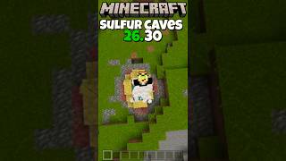 *Minecraft 26.30 Sulfur Caves Update! #minecraft #update #fyp