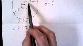 Torque = Inertia x Angular acceleration Example