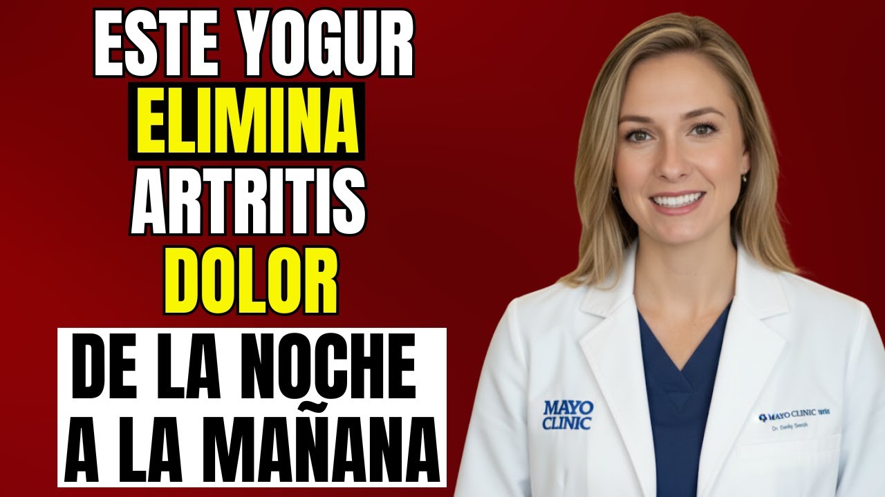 Mayores de 50: 4 Yogures que Ayudan a Aliviar el Dolor de Artritis y Apoyar la Fuerza Muscular.
